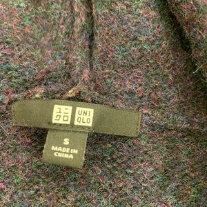 Long hooded cardigan